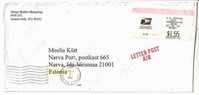 GOOD POSTAL COVER : USA ( Snohomish WA ) - ESTONIA 2004 - Postage Paid 1,55$ - Covers & Documents