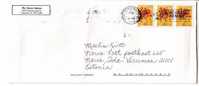 GOOD POSTAL COVER USA ( Fort Worth ) - ESTONIA 2005 - Good Stamped : Flowers - Love - Covers & Documents