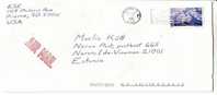 GOOD POSTAL COVER USA ( Pierre ) - ESTONIA 2005 - Good Stamped : Mountain - Air Mail - Lettres & Documents