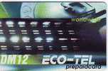 - ECO-TEL Prepaidcard 12DM ETAT COURANT - GSM, Cartes Prepayées & Recharges