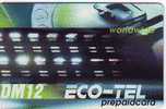 - ECO-TEL Prepaidcard 12DM ETAT COURANT - [2] Móviles Tarjetas Prepagadas & Recargos