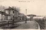 91 DOURDAN Gare, Intérieur, Quais, Cachet Ferroviaire, Ed Boutroue, 191? - Dourdan