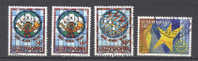 Luxembourg   1252/1255   Ob  TB - Used Stamps