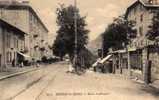 73 BRIDES LES BAINS Route De Moutiers, Animée, Commerces, Ed Reynaud 2313, 191? - Brides Les Bains