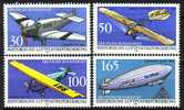 Allemagne Fédérale - Yvert N° 1354/7 Neufs** (MNH) - Avion - Zeppelin - Zeppelins