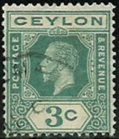CEYLON..1921/1927..Michel # 188...used. - Ceylan (...-1947)