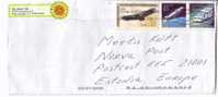 POSTAL COVER USA ( San Diego ) - ESTONIA 2006 - Eagle & Universal Postal Congress - Space - Lettres & Documents