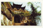 PRE.STAMPED POSTCARDS CHINA - THE SCENARY OF CHONGQING "The Fishing Castle In Hechuan" - Maximumkaarten