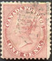 Pays :  84 (Canada : Colonie Britannique)  Yvert Et Tellier N° :    12 (o) - Used Stamps