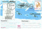 BALEINE ENTIER POSTAL ROUMANIE 2003 - Wale