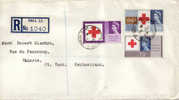 GRAN BRETAGNA - Red Cross Centenary Congress - Registered For Svizzera 15/8/1963 - 1952-1971 Pre-Decimal Issues