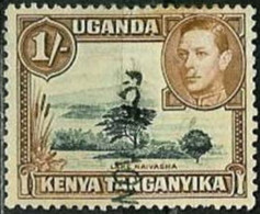 UGANDA-KENYA-TANGANYIKA..1938..Michel # 66 A..used. - Kenya, Uganda & Tanganyika