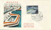 MONACO - FDC STADIO NAUTICO RANIERI III - 6/6/1962 - Nuoto