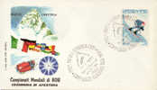 ITALIA - FDC "Roma" - CAMPIONATI MONDIALI DI BOB - CERIMONIA D'APERTURA - Wintersport (Sonstige)