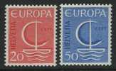 CH003 - SVIZZERA - UNIFICATO # 776/777 - NUOVI MAI LINGUELLATI - Unused Stamps