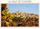 CARTE POSTALE DE CAGNES - LE HAUT DE CAGNES ET SON CHATEAU - Cagnes-sur-Mer