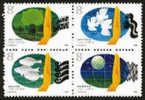 1988 CHINA T127 ENVEROMENT PROTECTION 4V MNH - Ungebraucht