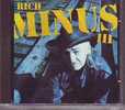 RICH  MINUS  °  III    CD ALBUM - Country & Folk