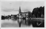 09 - SAINT GIRONS - L'Eglise Et Les Bords Du Salat - Semi Moderne Petit Format - Saint Girons