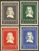 NEDERLAND 1952 MNH Stamp(s) Van Riebeeck 583-586# 31 - Ungebraucht