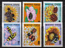 MA43 - UNGHERIA , INSETTI : SERIE N. 2703/2708  *** - Bienen