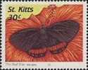 BUTTERFLIES, St.Kitts 1997, 30c, Sheet:50  //Ganze Bogen - St.Kitts And Nevis ( 1983-...)