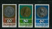 Liechtenstein - 1978 - Y&T N° 651 à 653 - Cachet 1er Jour - Used Stamps