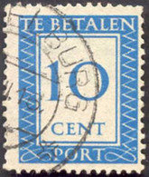 Pays : 384,01 (Pays-Bas : Wilhelmine)  Yvert Et Tellier N° : Tx   86 (o) - Impuestos