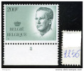 Belgique  Roi Baudouin  N°  2236  200F Vert Avec N° Planche 3   Postfris Luxe - Nuovi