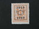 Preo 689** - Typos 1951-80 (Chiffre Sur Lion)