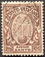 Pays : 495 (Vatican (Cité Du))  Yvert Et Tellier N° :    42 (o) - Gebruikt