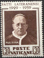 Pays : 495 (Vatican (Cité Du))  Yvert Et Tellier N° :   272 (*) - Unused Stamps