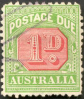 Pays :  46 (Australie : Confédération)      Yvert Et Tellier N° :Tx   39 B (B) (o)  (Die II) - Segnatasse