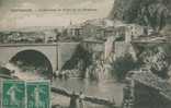 SISTERON FAUBOURG ET PONT DE LA BEAUME - Sisteron