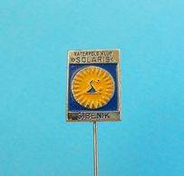 SOLARIS Sibenik - Croatia Ex Yugoslavia Water-polo Club Old Pin Badge Waterpolo Wasserball Pallanuoto Polo Acuatico - Water Polo