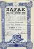 SCLESSIN - OUGREE - SAFAK S.A. Fonderie, Atelier De Construction De Machines - Capital : 50.000.000 Fr - Industrial