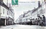 Louhans - Grande Rue - Carte Photo Gondolée - Louhans