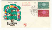 Francia - Busta Europa Fdc 1960 - 1960