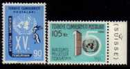 TURKEY   Scott   # 1497-8*  VF MINT LH - Unused Stamps