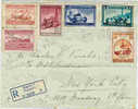 Jugoslavia-1939 Registered Cover  Sent To New York ,cars ,Ships - Automobilismo