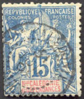 Pays : 355 (Nouvelle-Calédonie : Colonie Française)  Yvert Et Tellier N° :   46 (o) - Gebraucht