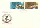 DDR / GDR - FDC Mi-Nr 2898/2901 (F132)- - 1981-1990