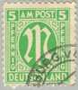 Bizone 1945 AM-Post Amerikanischer Druck Michel 3z Gestempelt (used) - Used