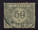 Belgique 1919, Variété  Taxe N° 31 Ø  Cadre Cercle Doublé - Sonstige & Ohne Zuordnung