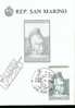 SAINT-MARIN CARTE MAXIMUM   NUM.YVERT  1031 ESQUISSES D EMILIO GRECO 200ANS DU POETE VIRGILE - Autres & Non Classés