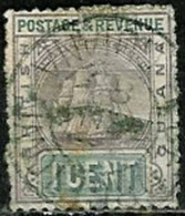 BRITISH GUIANA..1889..Michel # 81...used. - Guayana Británica (...-1966)