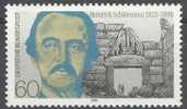 FRG 1990: 100th Day Of Death Of Heinrich Schliemann MNH / Neuf / ** - Egyptologie