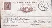 GIRGENTI - Anno 1883 - Entero Postal