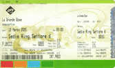 Italia - Ticket LA GRANDE BOXE MAZDAPALACE MILANO 12/3/2005 - Boksen