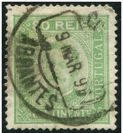 Pays : 394,02 (Portugal : Charles Ier)  Yvert Et Tellier N° :   73 A (o) - Used Stamps